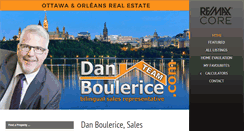 Desktop Screenshot of danboulerice.com