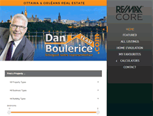 Tablet Screenshot of danboulerice.com